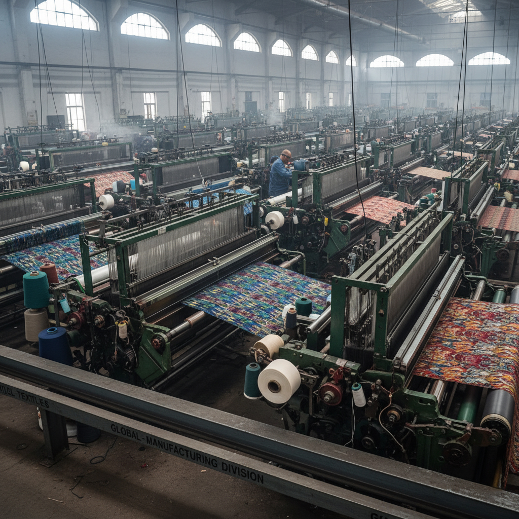 Industrial looms for manufacturing